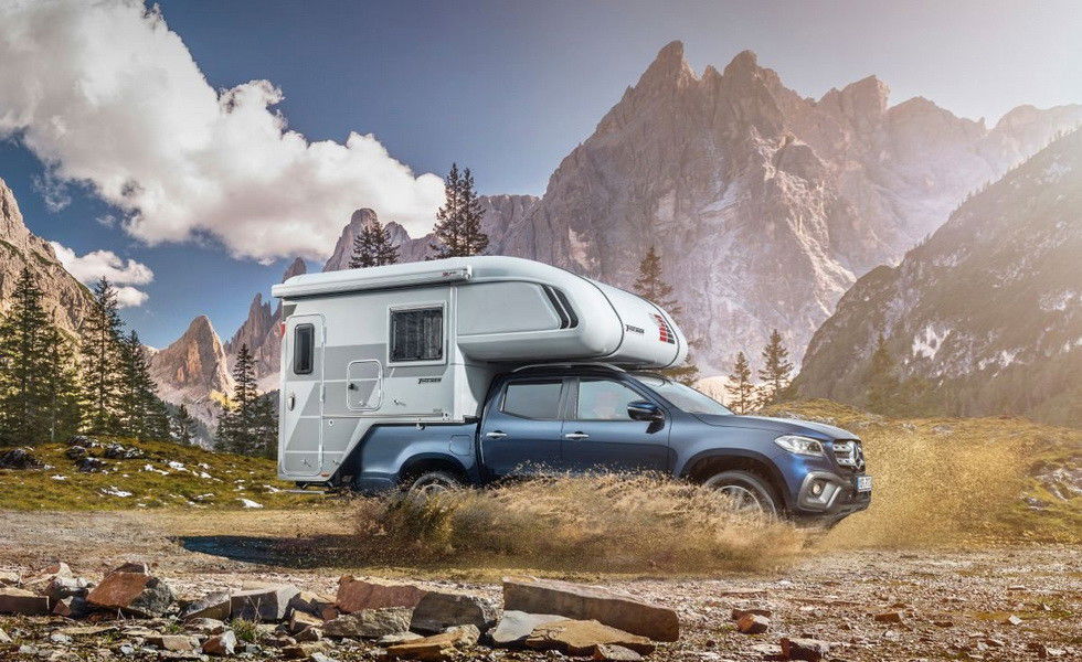 This Odd Camping Bolt-On Is A New Way To Equip Your Mercedes X-Class