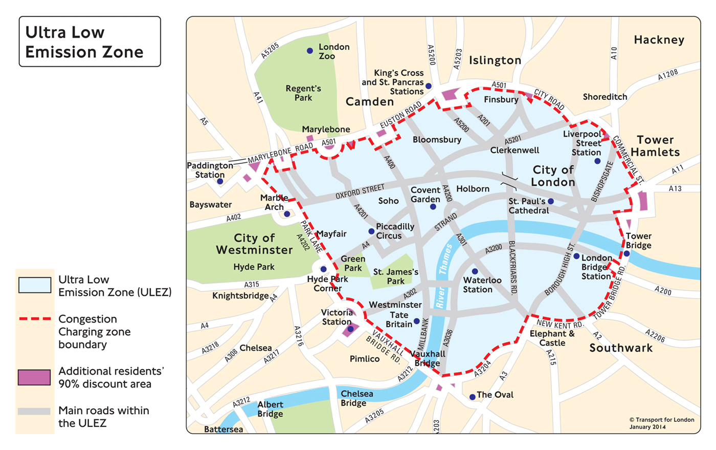 Driving A Pre-2005 Car In London Is About To Get Seriously Expensive