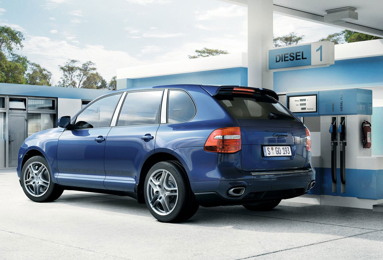 The 2009 Cayenne diesel was Porsche's first