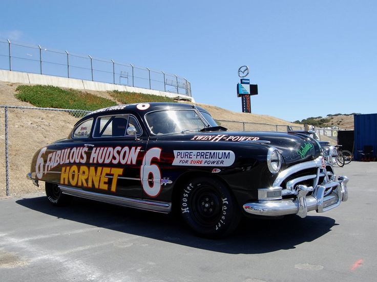 A 1952 Hudson Hornet, one of the most iconic cars of the time.