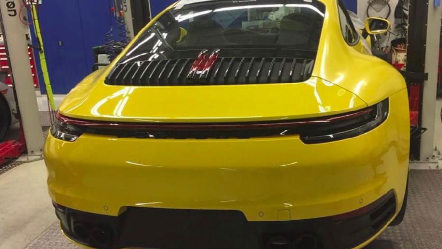 The Next Porsche 911's Shapely Rear Has Been Leaked