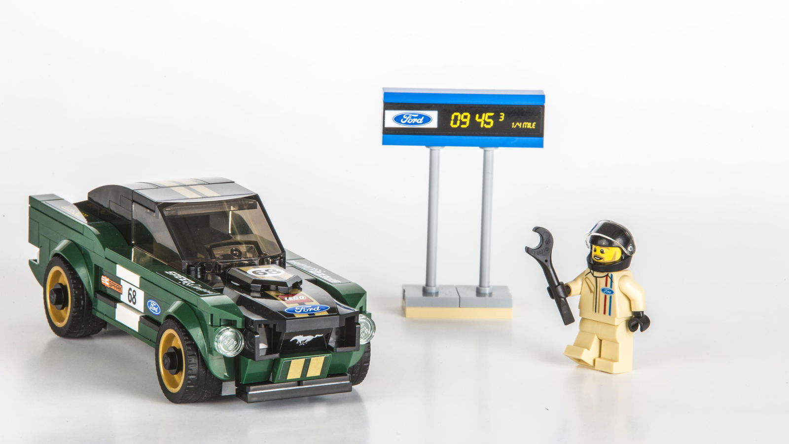 Rejoice, America, For You Can Now Buy A Lego 1968 Ford Mustang
