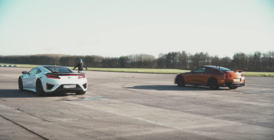 Watch A Honda NSX Destroy A Nissan GT-R In Two Drag Races