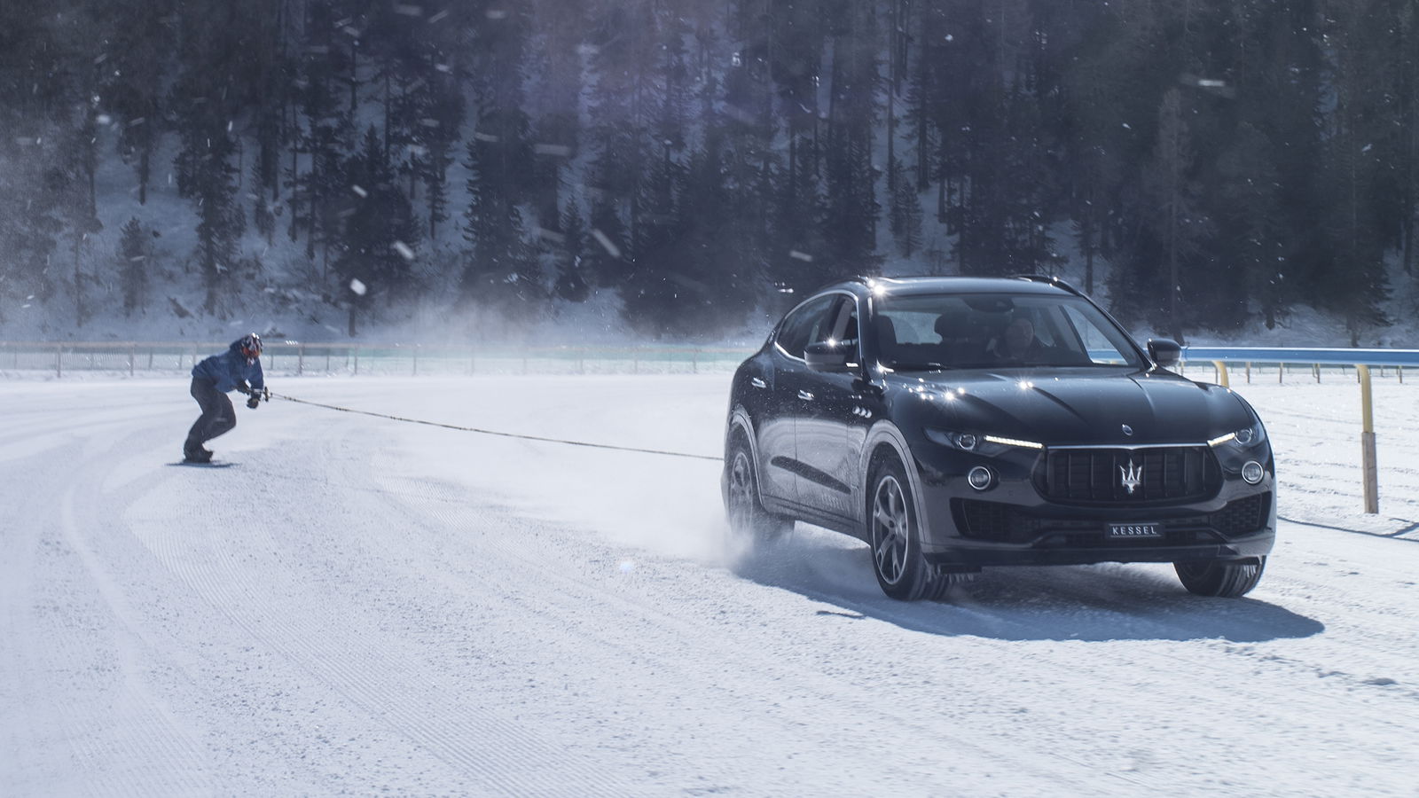 Maserati Has Helped Break A Crazy Snowboard Speed Record