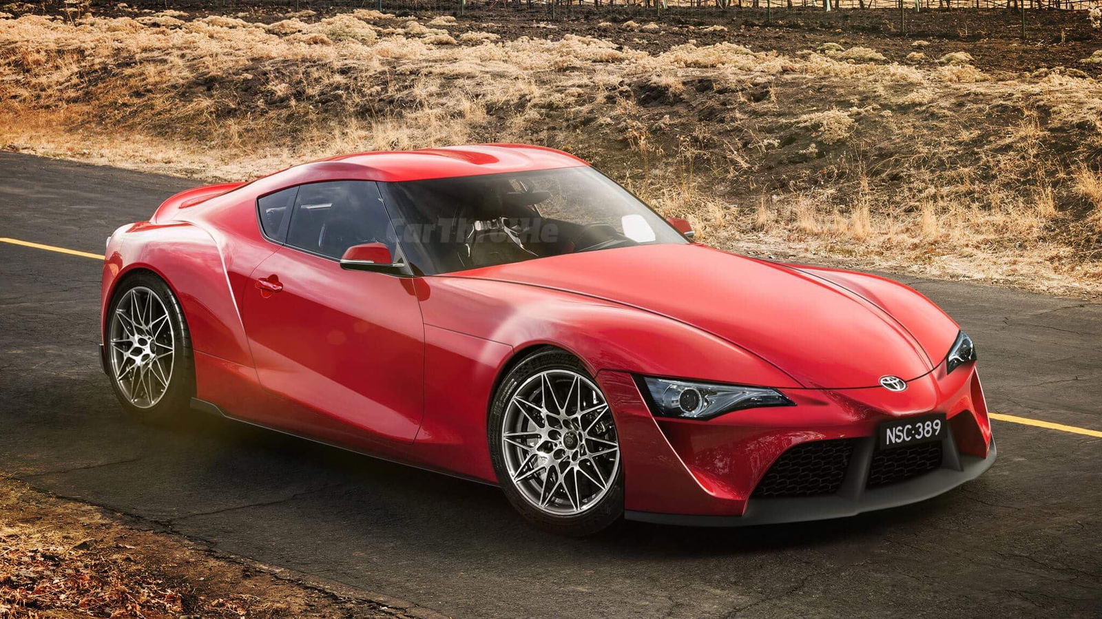 Another Car Throttle-commissioned render imagining the new Supra