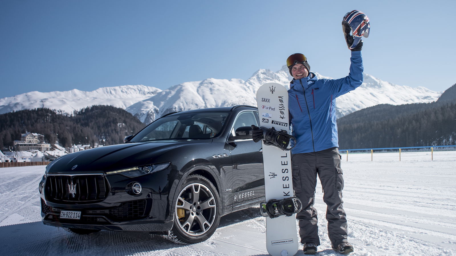 Maserati Has Helped Break A Crazy Snowboard Speed Record