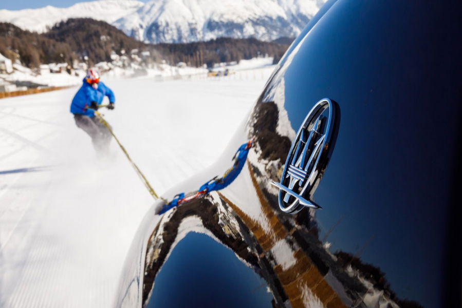 Maserati Has Helped Break A Crazy Snowboard Speed Record