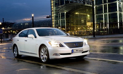 The first hybrid Lexus, the 2007 LS 600h