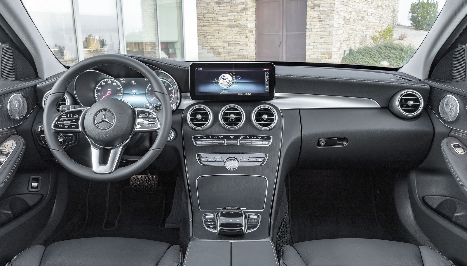 The Facelifted Mercedes C-Class Has A Space-Age Options List