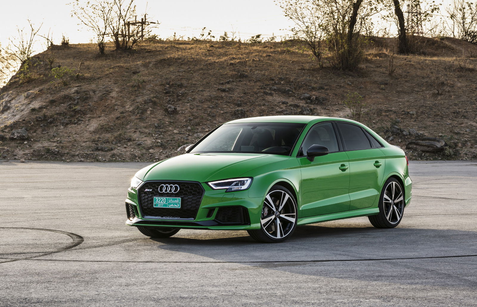 Fancy a less subtle finish than Nardo Grey? Audi Exclusive Viper Green is yours for £2400