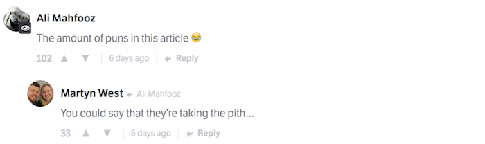 The 10 Best Comments On CT Last Week