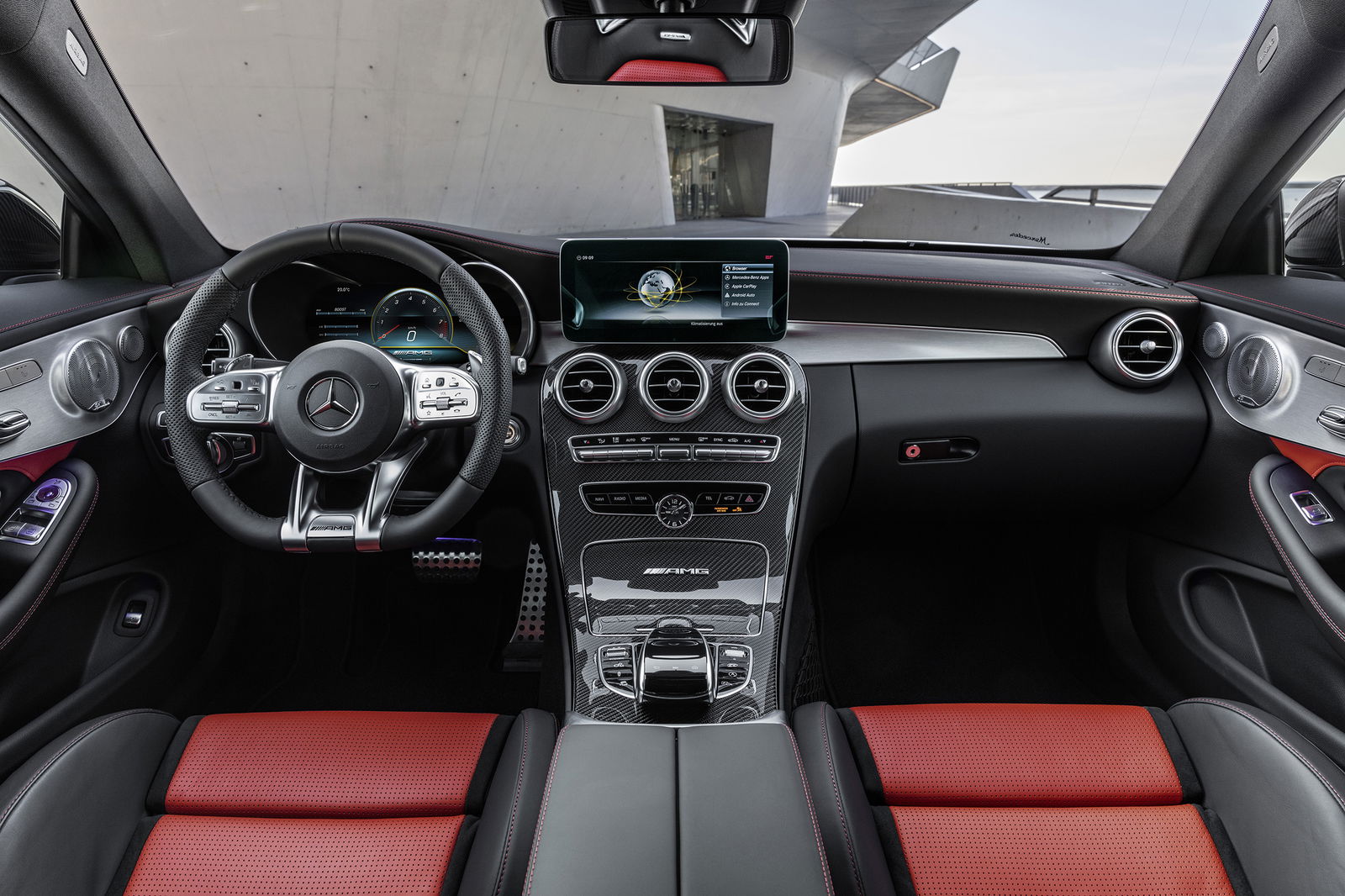 The New Mercedes-AMG C63 Is A High-Power Options-Fest
