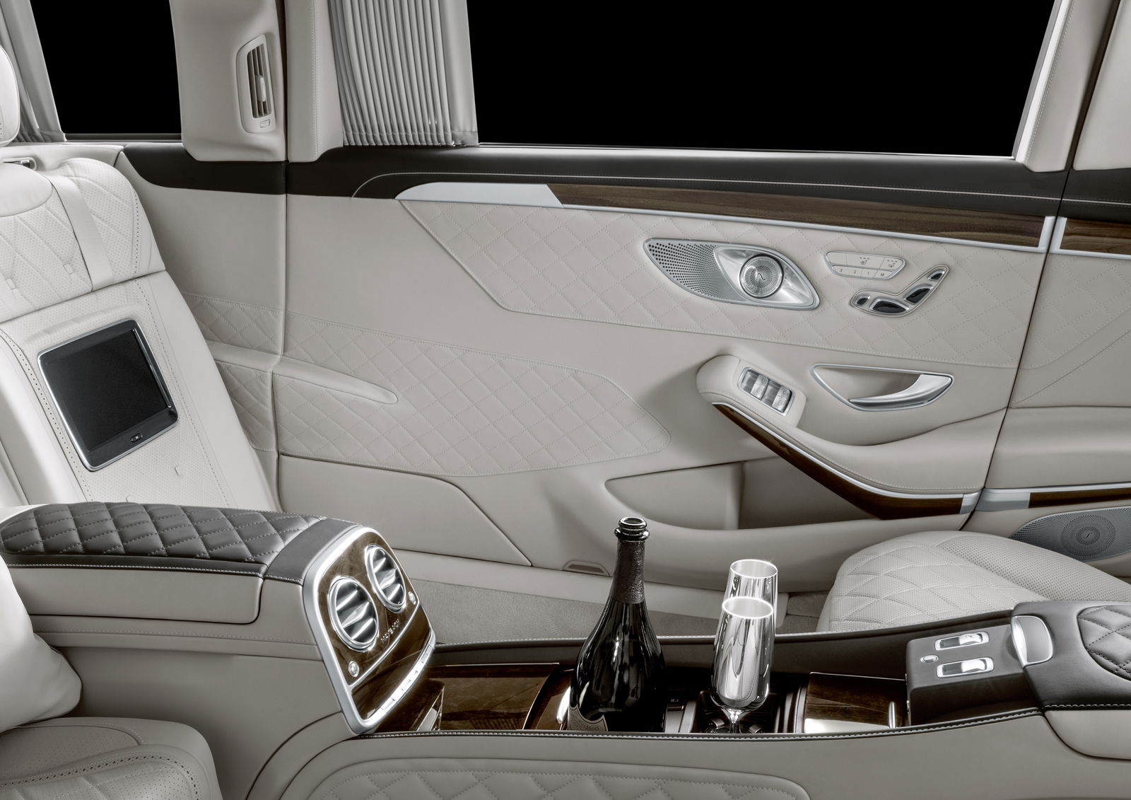 The Mercedes-Maybach Pullman Contains More Cow Than Texas