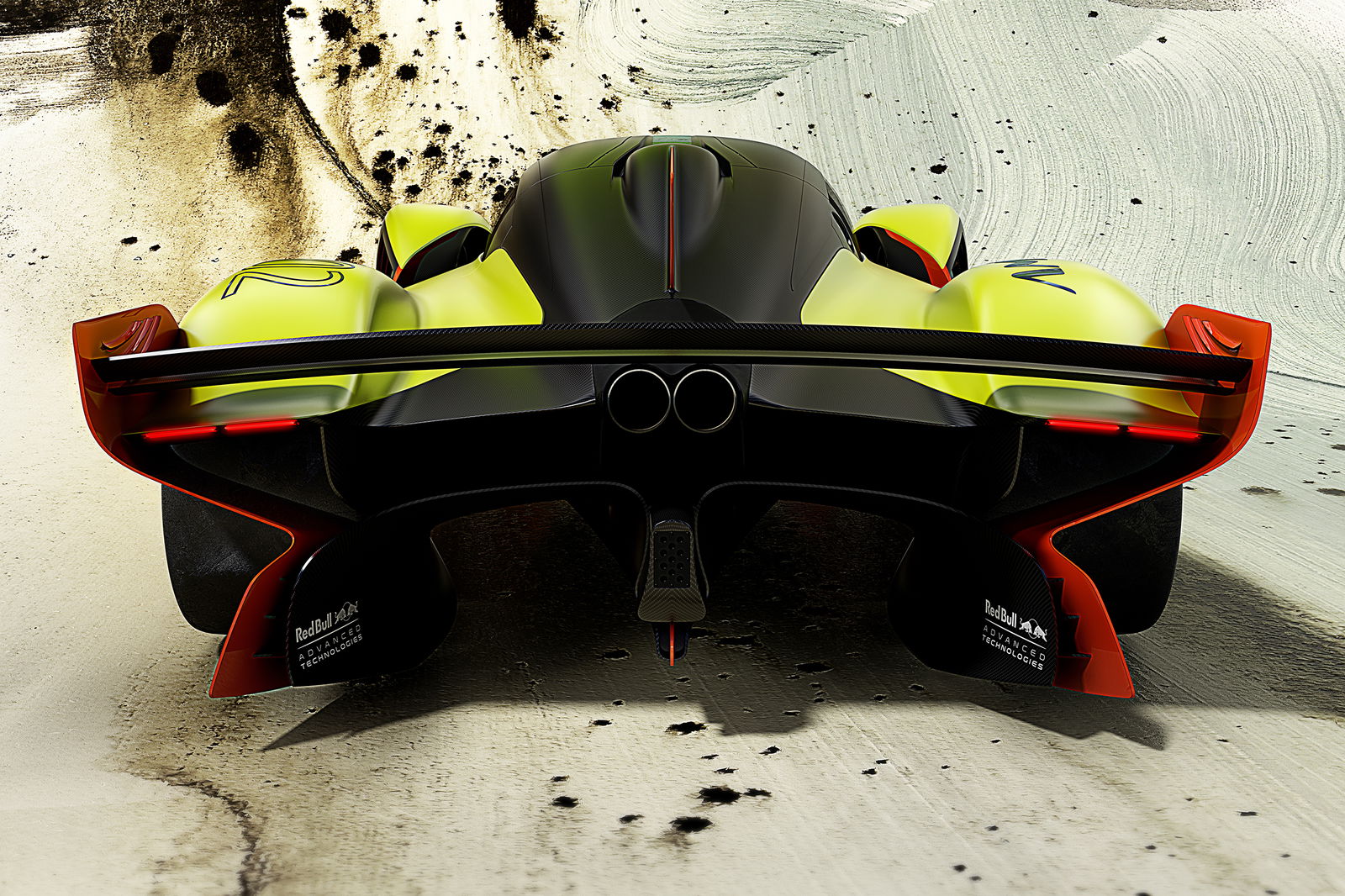The 1100bhp Aston Martin Valkyrie AMR Pro Can Race Upside-Down