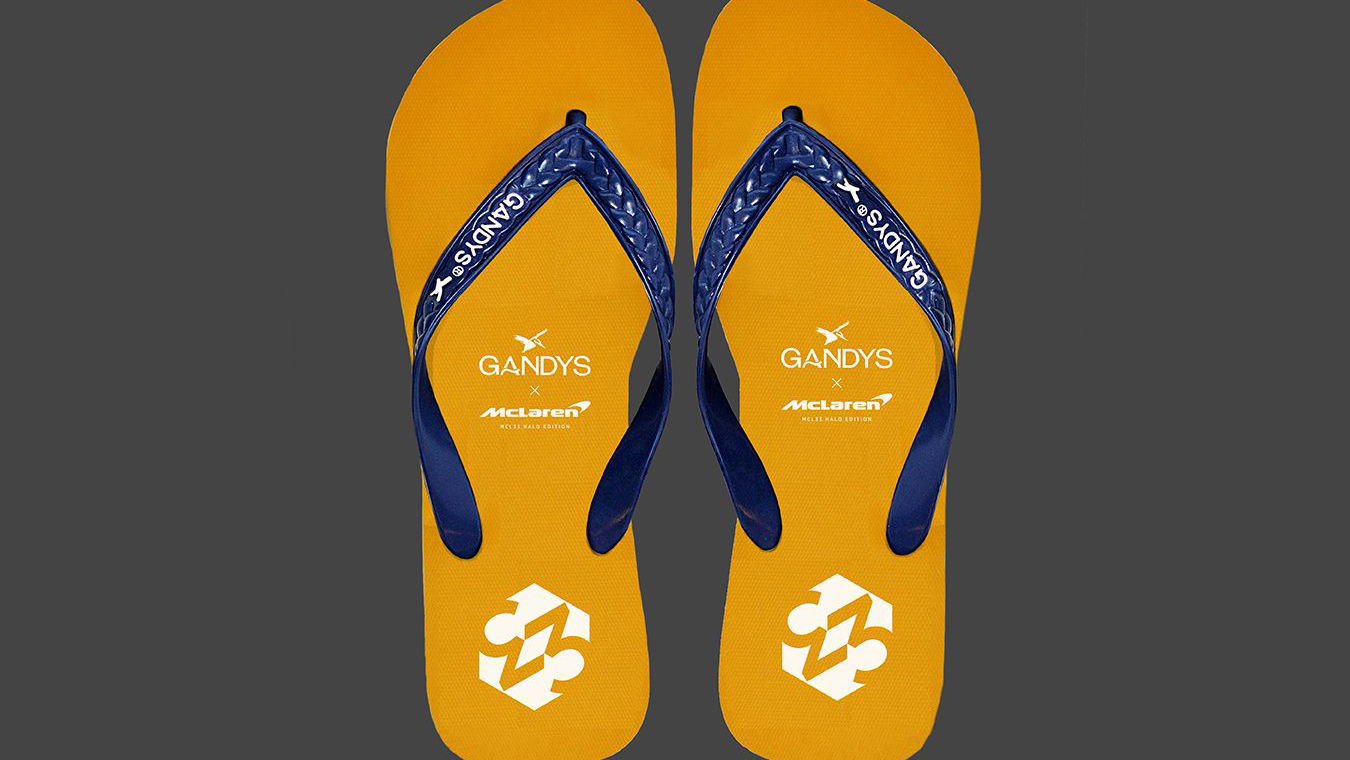 McLaren's Halo Device Will Be Sponsored By A Flip-Flop Company