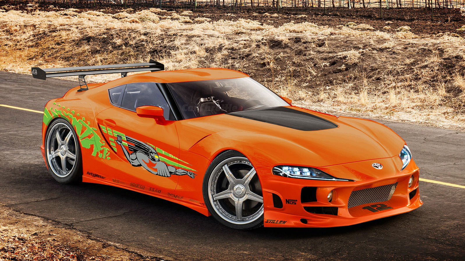 We Gave The Toyota Supra Concept A Fast And Furious Makeover