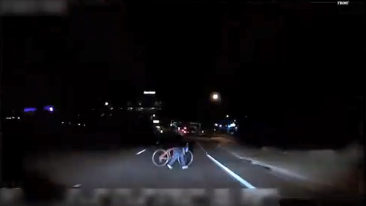 Footage Shows Uber's Autonomous Car Failing To See The Pedestrian It Hit