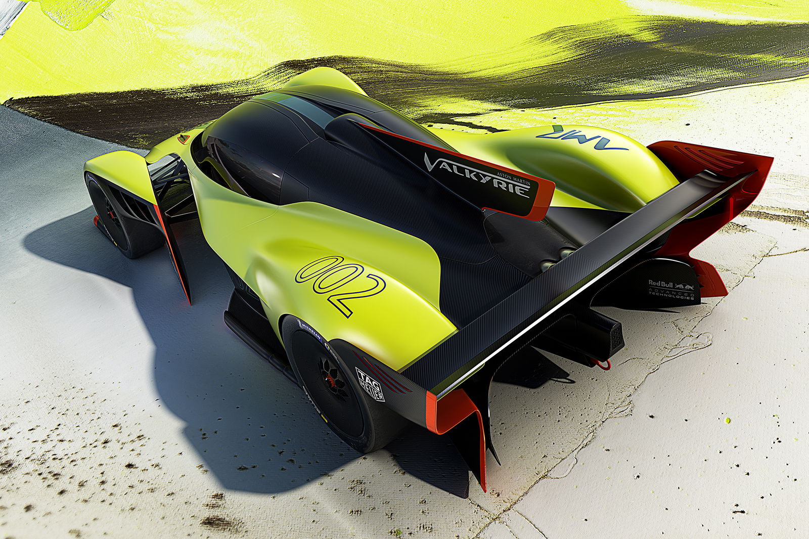 The 1100bhp Aston Martin Valkyrie AMR Pro Can Race Upside-Down