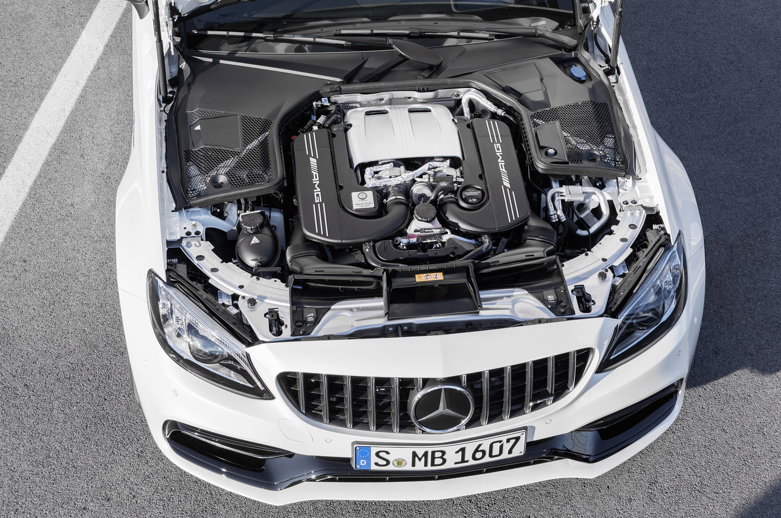 No V8 like this for the next C63 - it'll use a hybridised inline-four instead