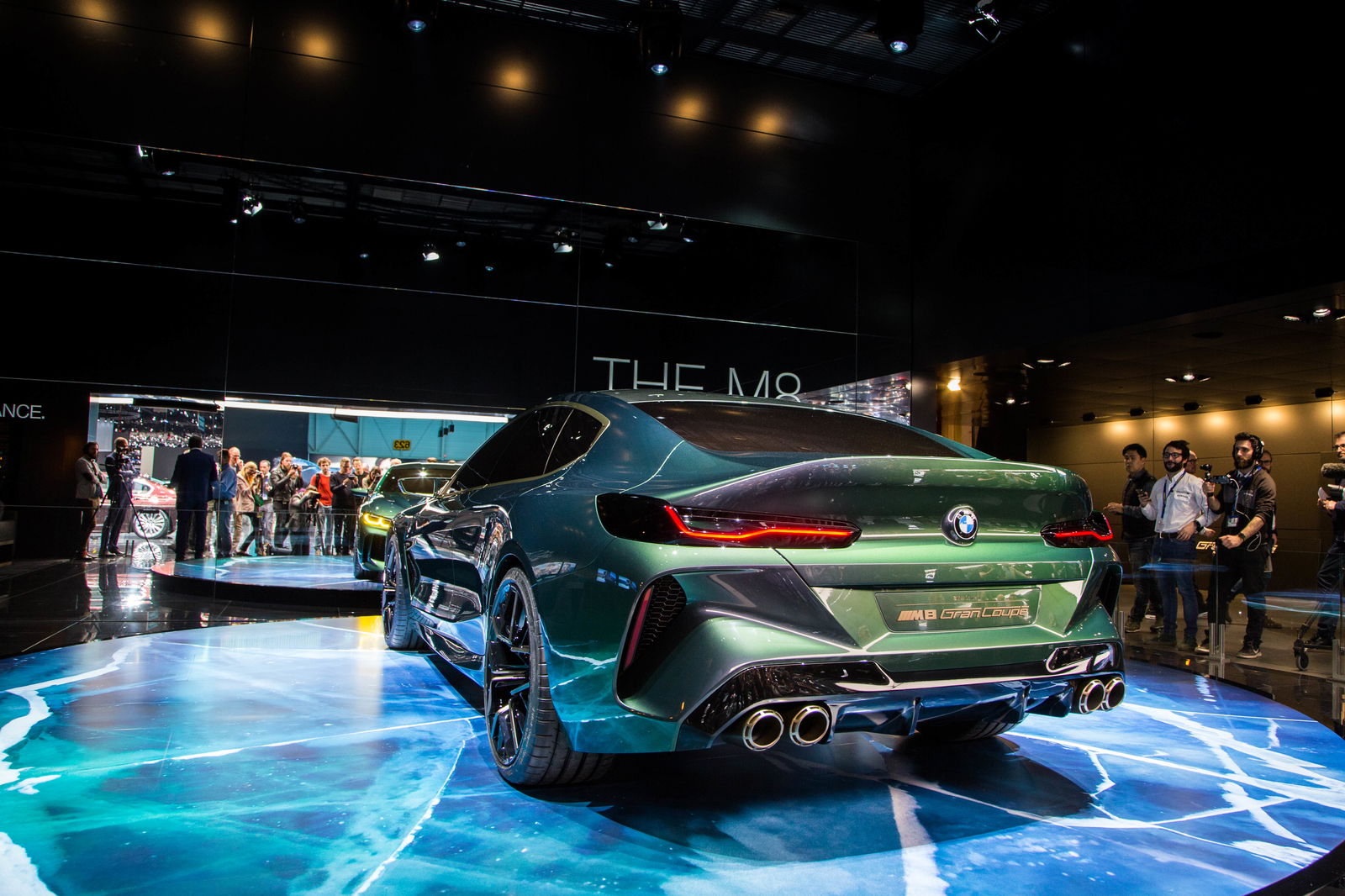 The BMW M8 Gran Coupe Is A Mean, Green M5 In A Sharp New Suit