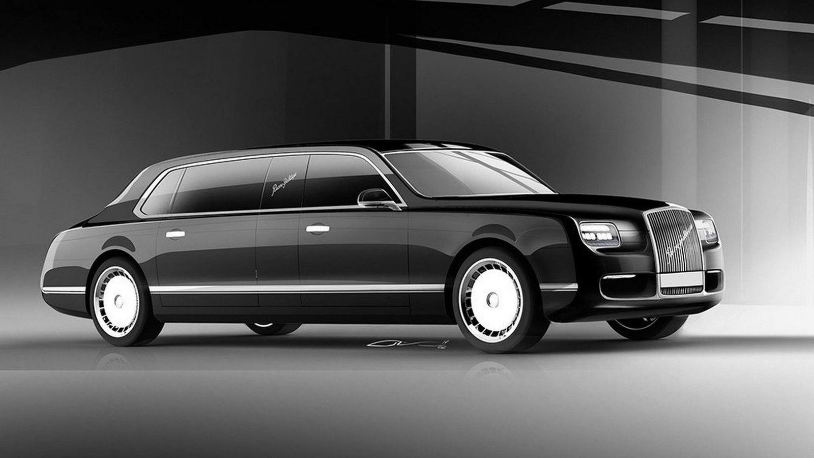 Vladimir Putin's New Limo Is 592bhp Of Armoured Russian Excess