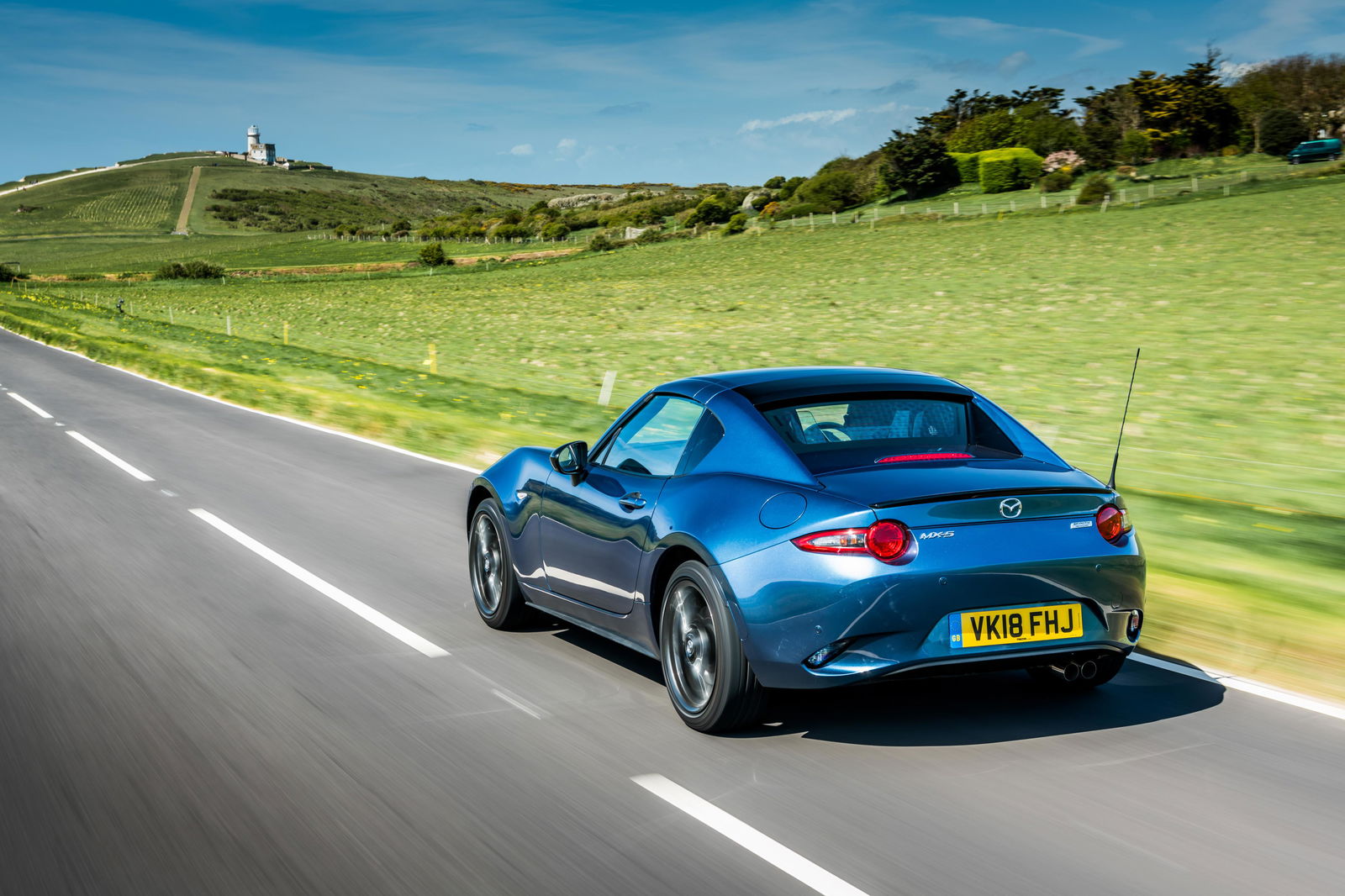 The Limited-Edition Mazda MX-5 RF 'Sport Black' Is Actually Blue