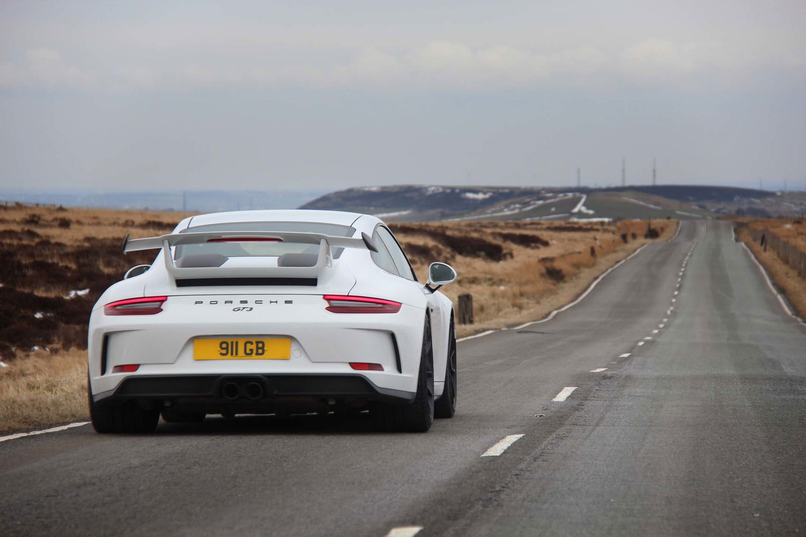 Open road, GT3, what could possibly be wrong with this? Photo: Dan Trent