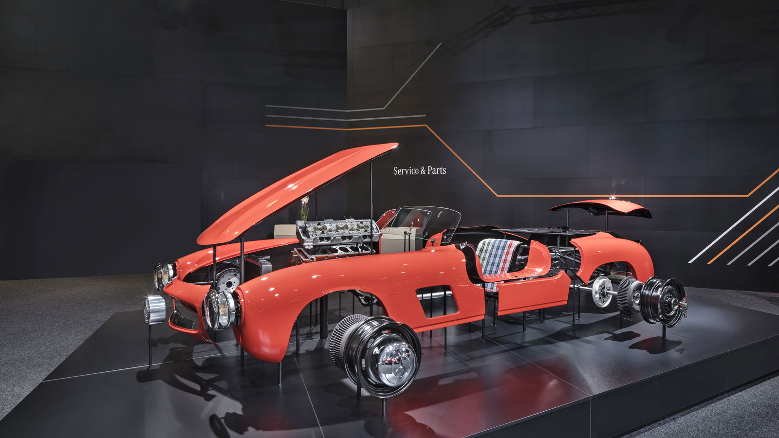 Mercedes Now Sells Brand New 300SL Gullwing Body Parts