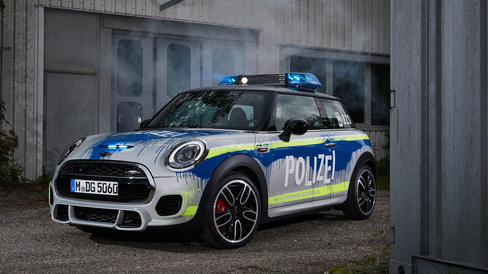 A Mini JCW Hatchback Is The Coolest And Worst Police Car Ever