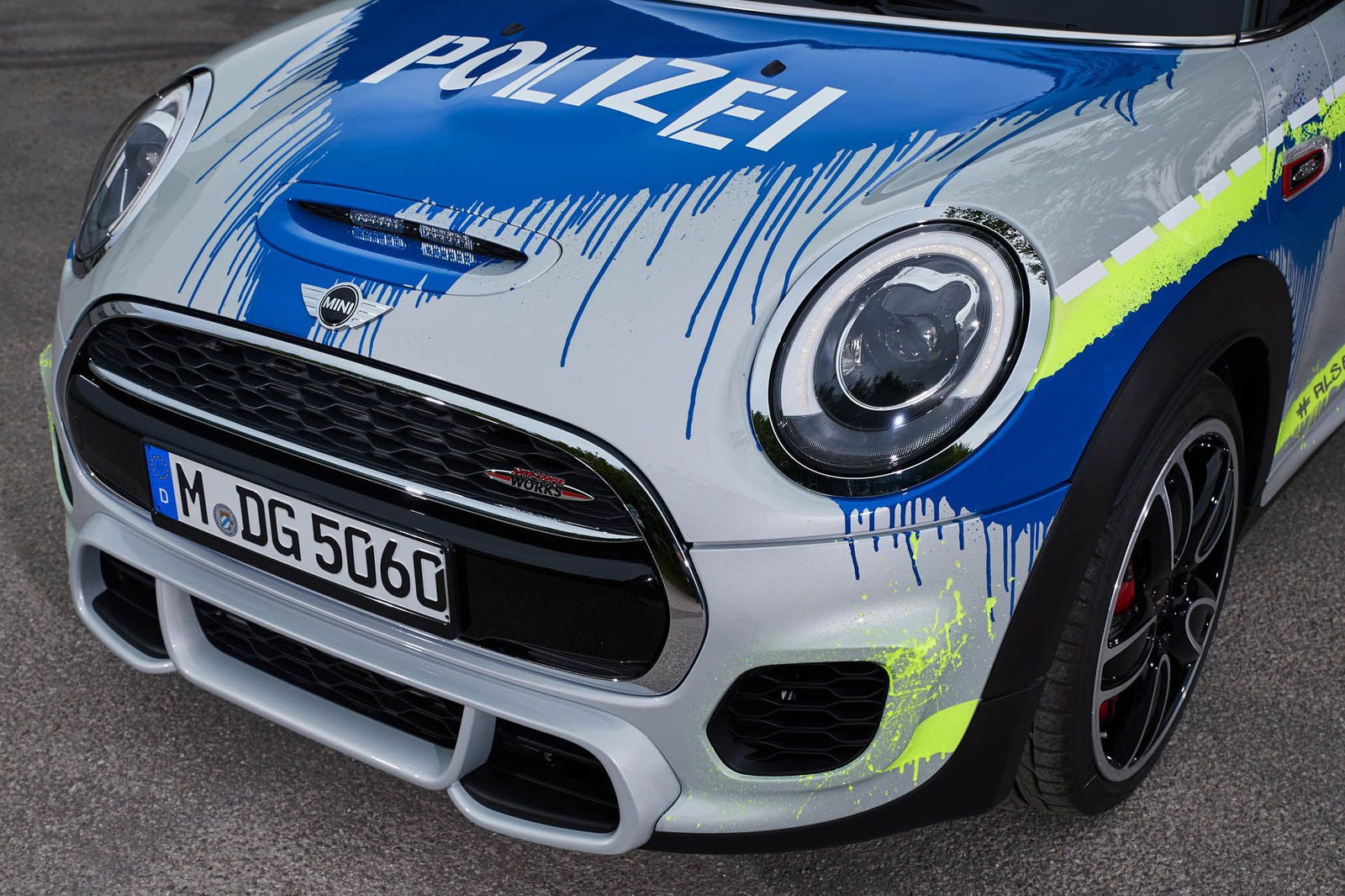 A Mini JCW Hatchback Is The Coolest And Worst Police Car Ever