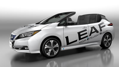 Nissan Has Built A Convertible Leaf, And We Can't Stop Staring