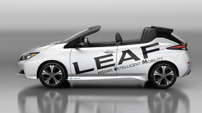 Nissan Has Built A Convertible Leaf, And We Can't Stop Staring