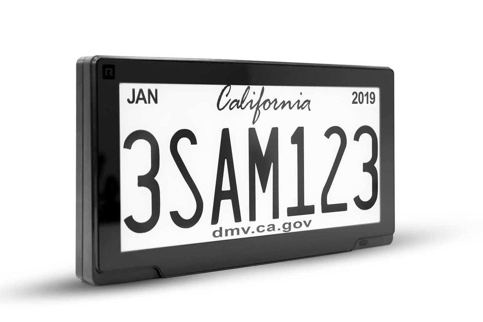 California Is Trialling Bizarre Digital Number Plates