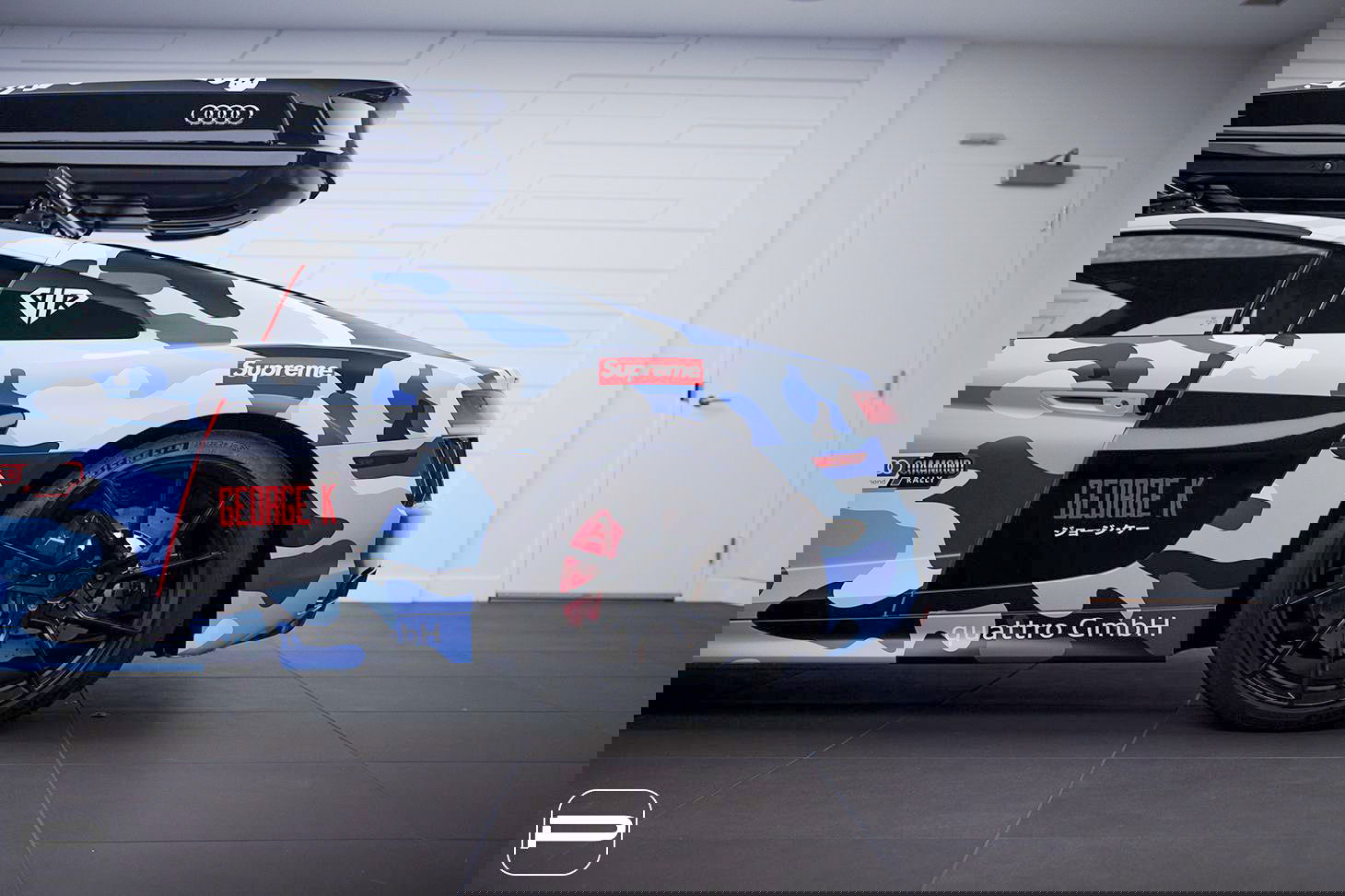 This Camo-Wrapped, Roof Box-Wearing R8 Surprisingly Isn’t Jon Olsson’s