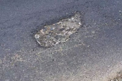 This Ford Fiesta Hit A Pothole So Hard It Ripped A Whole Axle Off