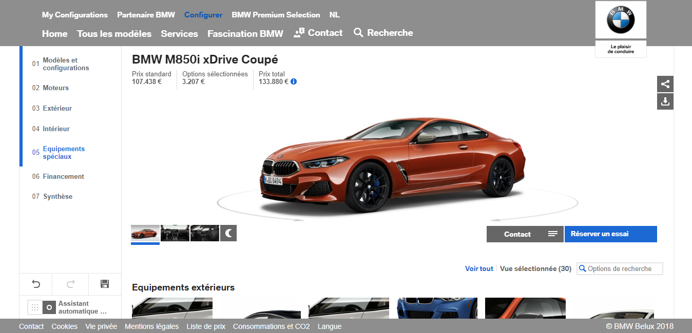 BMW's 8-Series Configurator Is Now Online