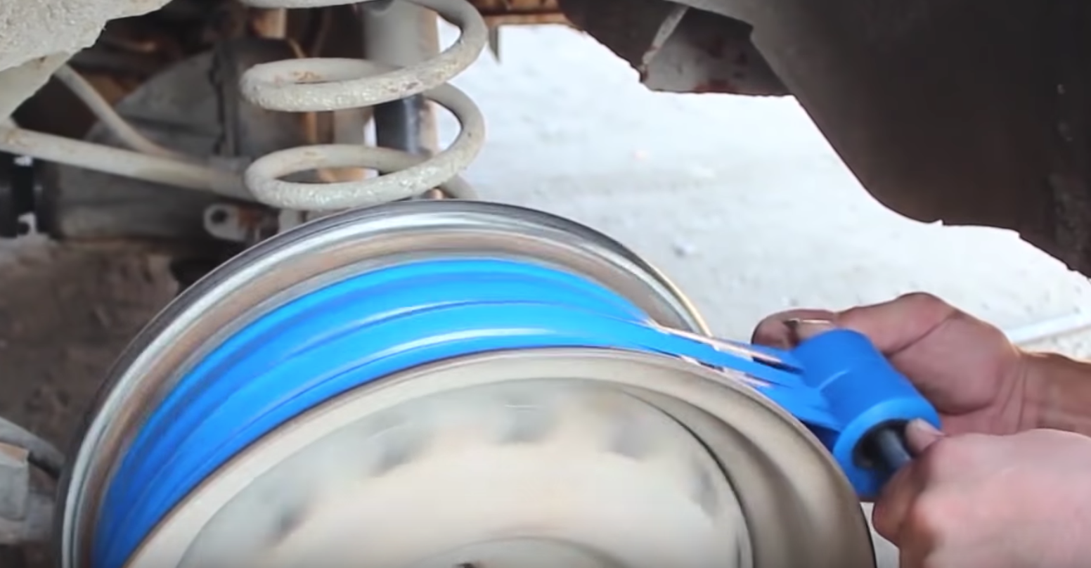 Here's What Happens If You Replace A Tyre With Electrical Tape