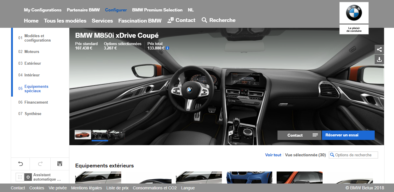 BMW's 8-Series Configurator Is Now Online