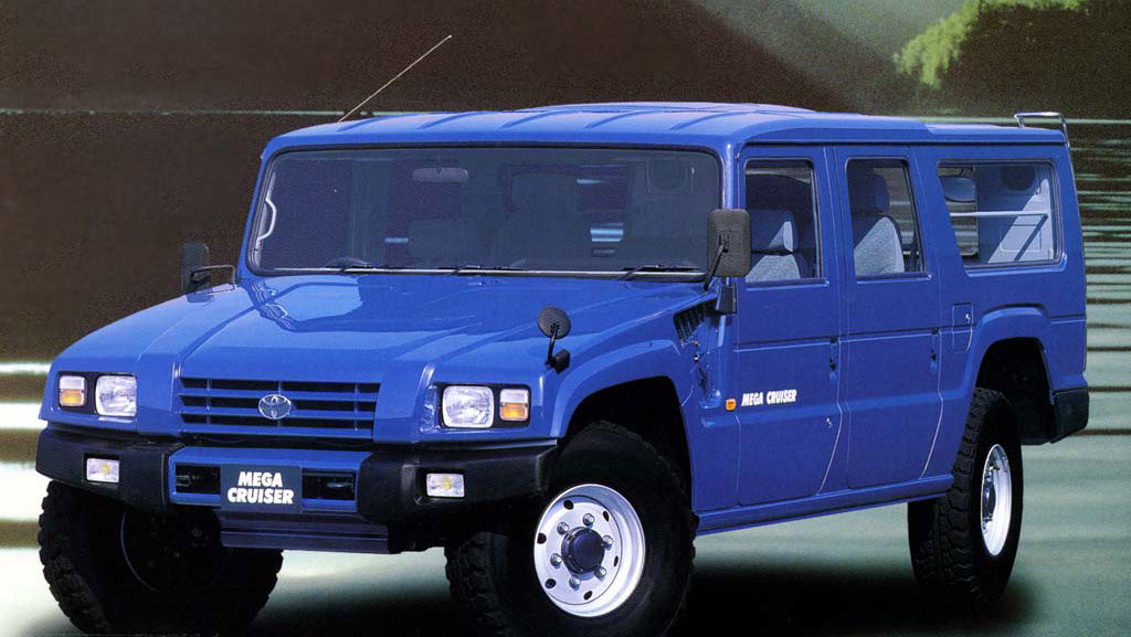 That Time Toyota Made Its Own Humvee And Called It 'Mega Cruiser'