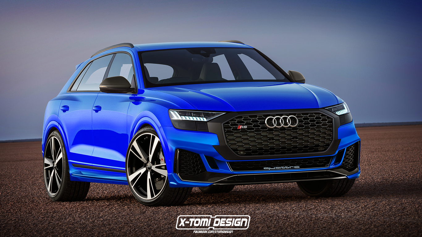 This Rendered Audi RSQ8 Is A Hot SUV That'll Haunt Your Nightmares