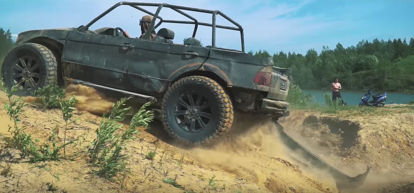 Watch As This Crash-Damaged X5 Is Turned Into An Open-Top Badass