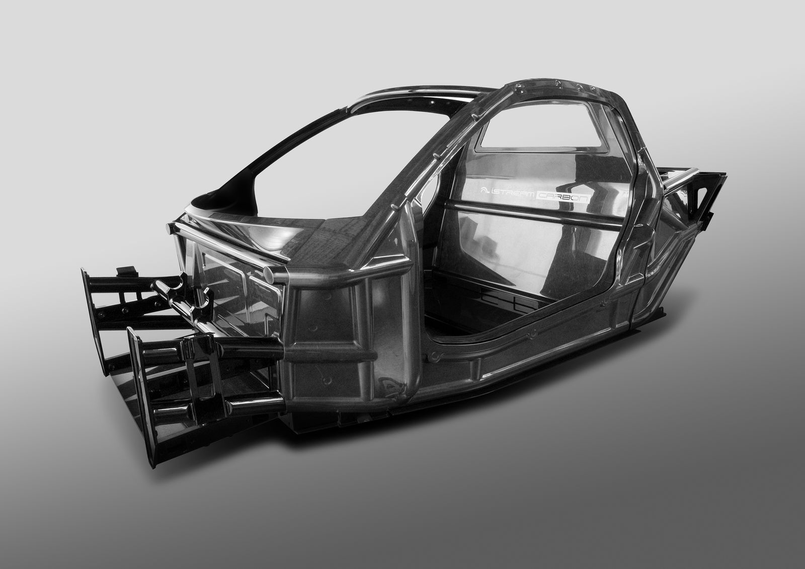 An early prototype iStream Carbon chassis
