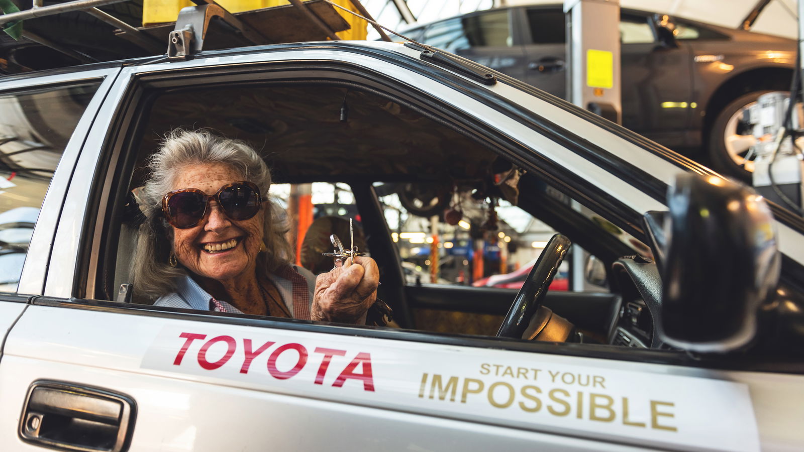 This 81-Year-Old Just Drove An Old Toyota 7500 Miles To London