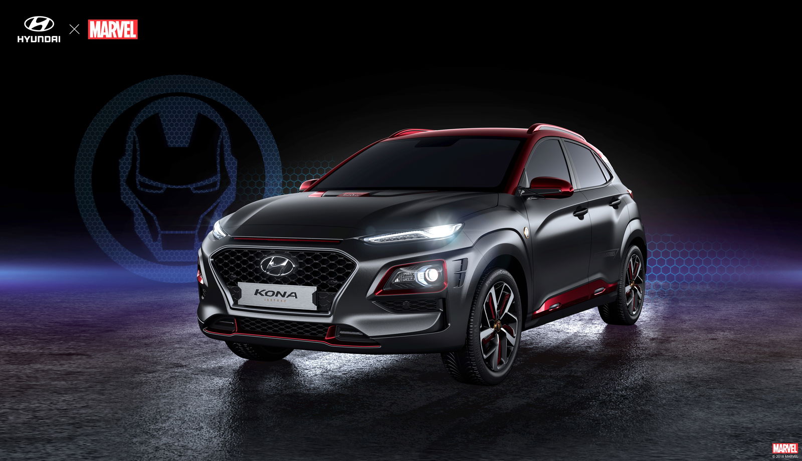 Brace For The Weirdness Of Hyundai's Kona 'Iron Man Edition'