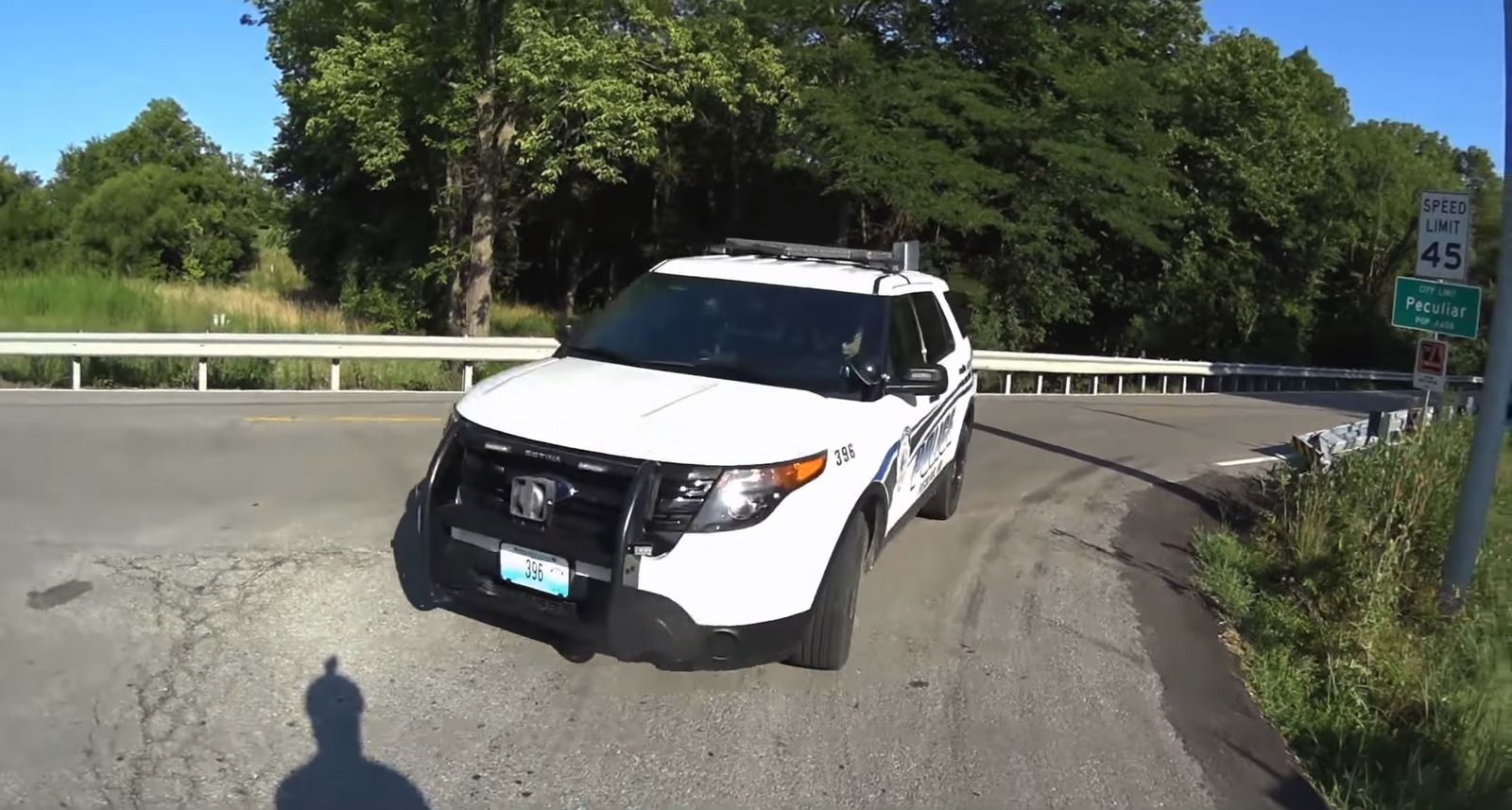 This Cyclist Gets Wiped Out By A Mobile-Distracted Police Officer