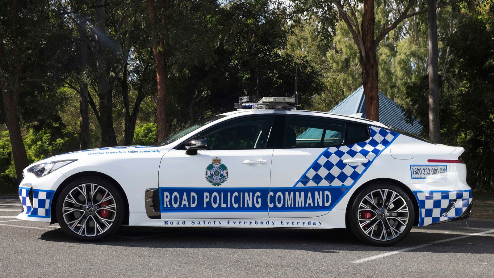 Move Over Holden: The Kia Stinger GT Is Australia's Newest Police Car
