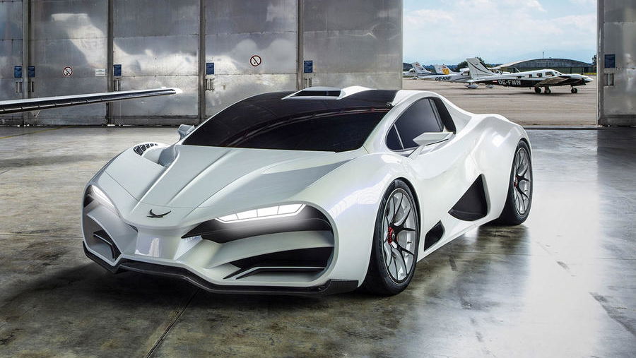 The Milan Red Is A 1325bhp, 249mph Hypercar… From Austria