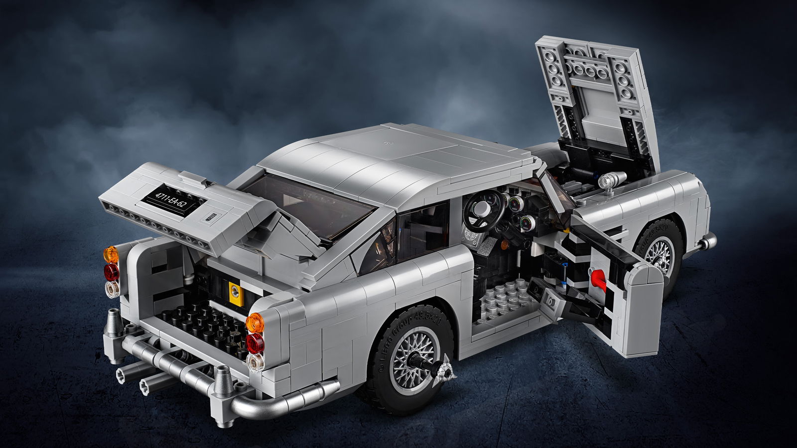 James Bond's DB5 Is Now A Lego Set, Gadgets Included