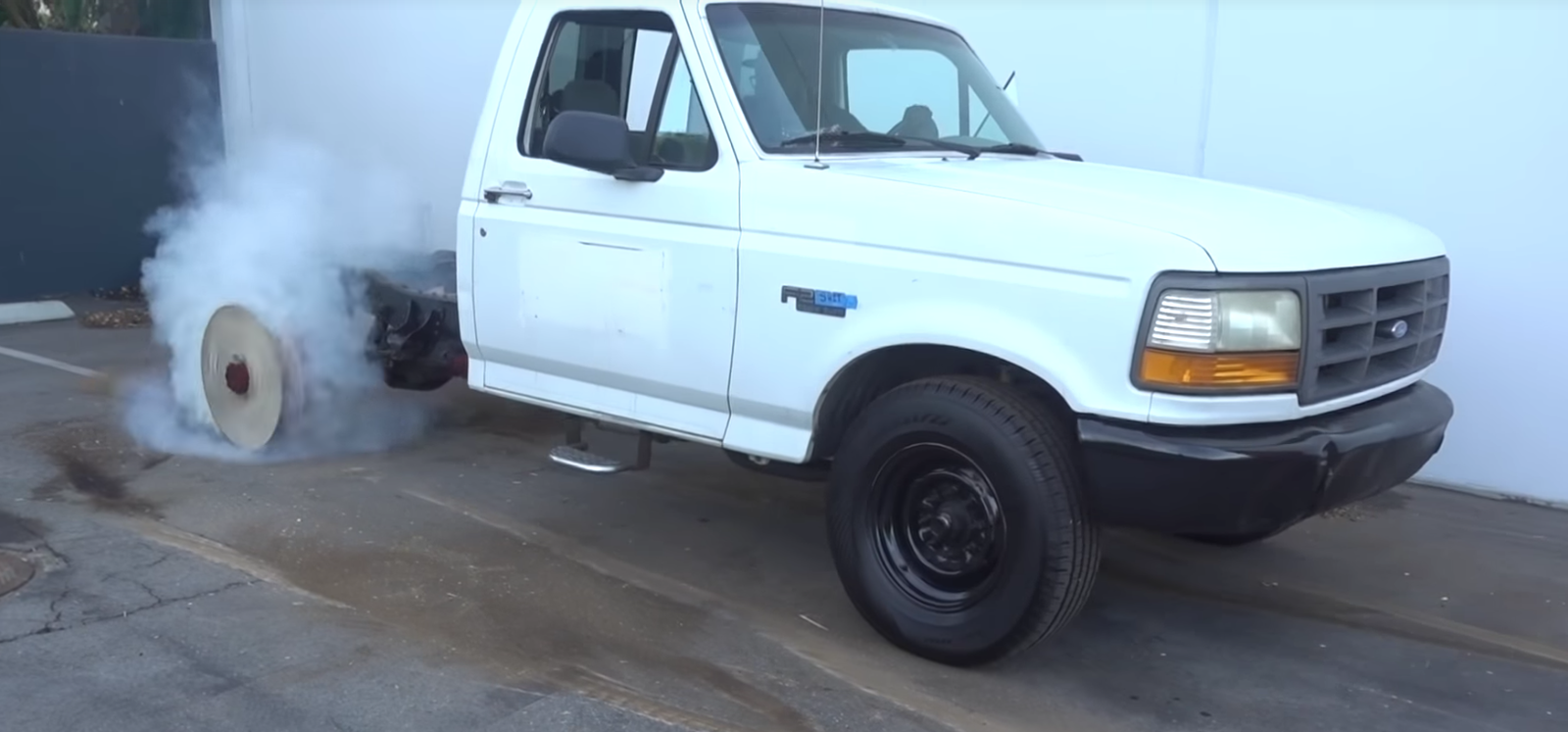 You Can Do Surprisingly Good Burnouts With Plywood Wheels