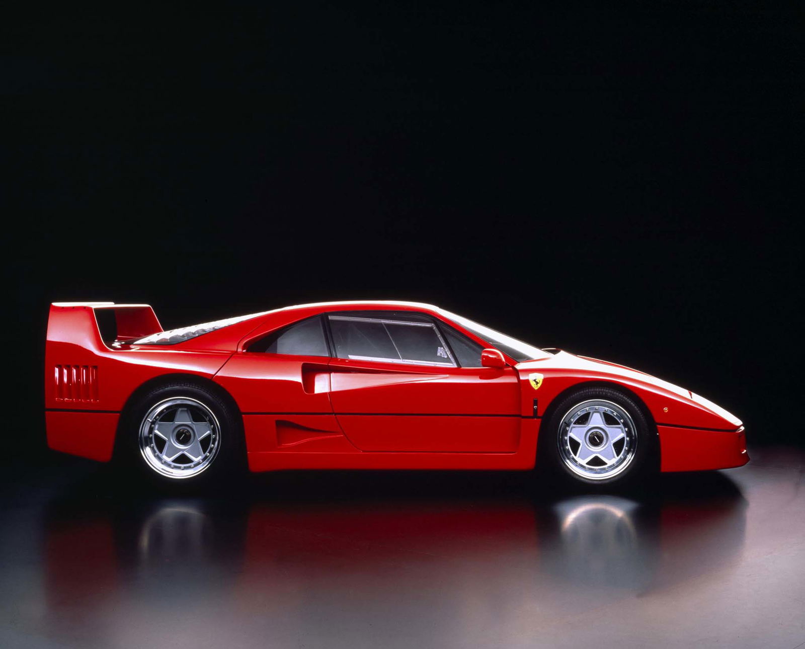 Just in case you thought turbocharged Ferraris didn't have soul